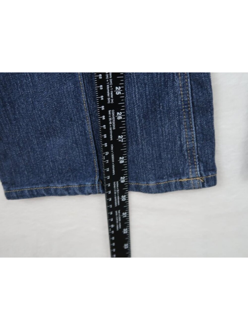 ✨3/$30 Rise Supply Co. 11 Juniors Womens Flare Dark Blue Denim Jeans - Picture 4 of 7
